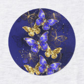 Compositie met Sapphire Butterflies Labels (Design 2)