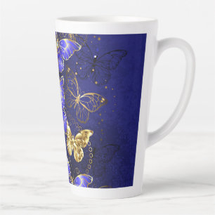 Compositie met Sapphire Butterflies Latte Mok