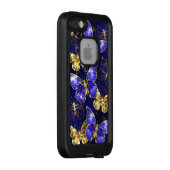 Compositie met Sapphire Butterflies LifeProof iPhone Hoesje (Achterkant / rechts)
