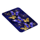 Compositie met Sapphire Butterflies Magneet (Rechterzijde)