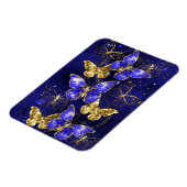 Compositie met Sapphire Butterflies Magneet (Linkerzijde)