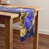 Compositie met Sapphire Butterflies Medium Tafelloper (Voorbeeld)