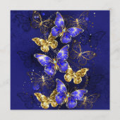 Compositie met Sapphire Butterflies Menu (Voorkant)