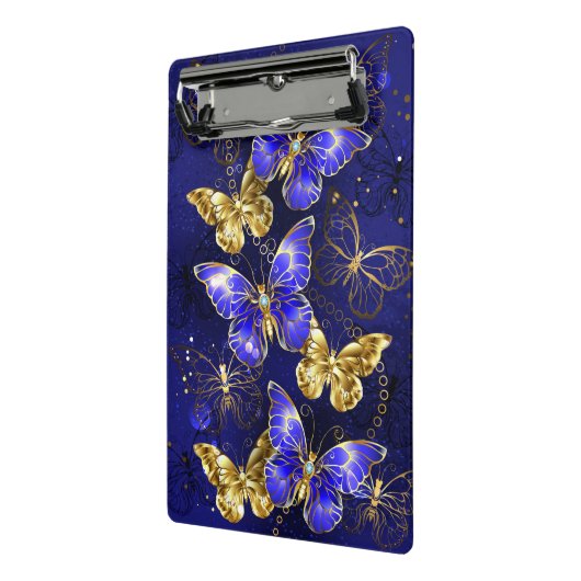 Compositie met Sapphire Butterflies Mini Klembord (Angled2)