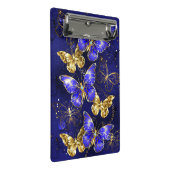 Compositie met Sapphire Butterflies Mini Klembord (Schuin)