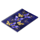 Compositie met Sapphire Butterflies Notitieboek (Linkerzijde)