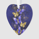 Compositie met Sapphire Butterflies Ornament (voorkant)