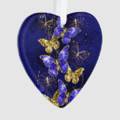 Compositie met Sapphire Butterflies Ornament (voorkant)