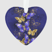Compositie met Sapphire Butterflies Ornament (achterkant)