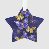 Compositie met Sapphire Butterflies Ornament (achterkant)