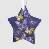 Compositie met Sapphire Butterflies Ornament (voorkant)