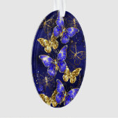 Compositie met Sapphire Butterflies Ornament (voorkant)