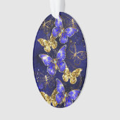 Compositie met Sapphire Butterflies Ornament (voorkant)