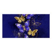 Compositie met Sapphire Butterflies Perfect Poster (Voorkant)
