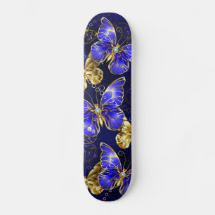 Compositie met Sapphire Butterflies Persoonlijk Skateboard