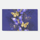 Compositie met Sapphire Butterflies Post-it® Notes (Voorkant)
