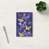 Compositie met Sapphire Butterflies Post-it® Notes (Kantoor)