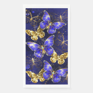 Compositie met Sapphire Butterflies Servet