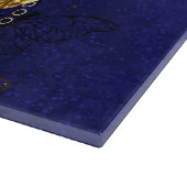 Compositie met Sapphire Butterflies Snijplank (Hoek)