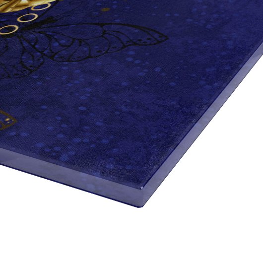 Compositie met Sapphire Butterflies Snijplank (Hoek)