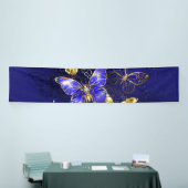 Compositie met Sapphire Butterflies Spandoek (Beurs)