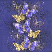Compositie met Sapphire Butterflies Sticker (Voorkant)