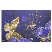 Compositie met Sapphire Butterflies Stof (Fat Quarter)
