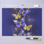 Compositie met Sapphire Butterflies Tissuepapier (Craft)