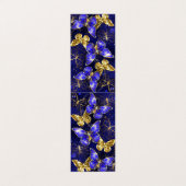 Compositie met Sapphire Butterflies Visitekaartje (Buitenkant ongevouwen)