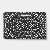 Compositie Notitieboek Classroom Hall Pass Zwart Badge (Achterkant)