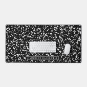 Compositie Notitieboek Desk Mat met aangepaste naa (Keyboard & Muis)
