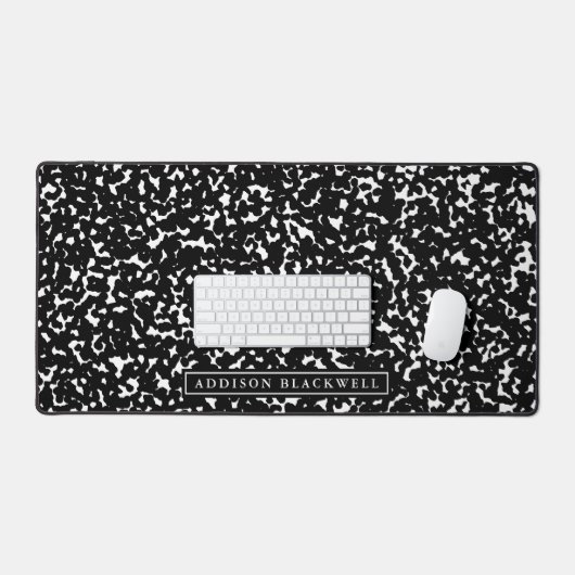 Compositie Notitieboek Desk Mat met aangepaste naa (Keyboard & Muis)