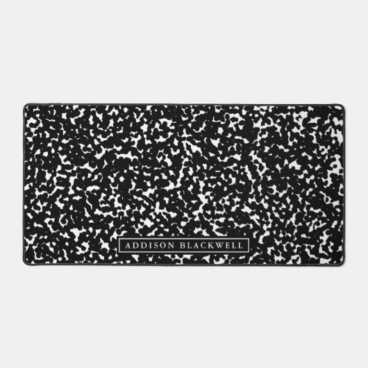 Compositie Notitieboek Desk Mat met aangepaste naa (Voorkant)