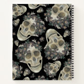 Compositie Notitieboek: gotische schedelsamenstell Notitieboek (Achterkant)