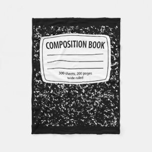 Compositie Notitieboek Kostuum - Matching Group Ha Fleece Deken