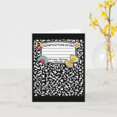 Compositie Notitieboek Matching Group Halloween Te Kaart (Gele Bloem)