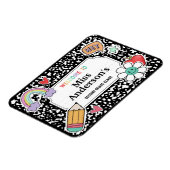 Compositie Notitieboek Teacher Classroom Magneet (Linkerzijde)