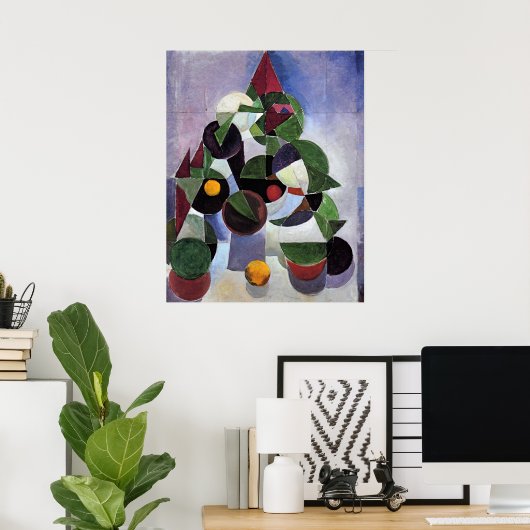 Compositie van Theo van Doesburg Poster (Thuiskantoor)