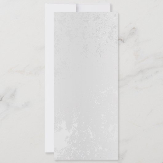 Compositie van witte en blauwe vlinders aankondiging (Achterkant)