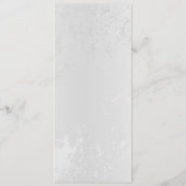 Compositie van witte en blauwe vlinders advieskaart (Achterkant)