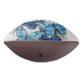 Compositie van witte en blauwe vlinders american football (Gedraaid 270)