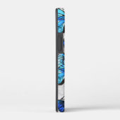 Compositie van witte en blauwe vlinders Case-Mate iPhone case (Achterkant / Rechts)