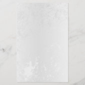 Compositie van witte en blauwe vlinders flyer (Achterkant)