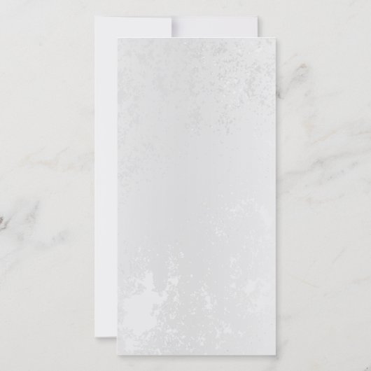 Compositie van witte en blauwe vlinders kaart (Achterkant)