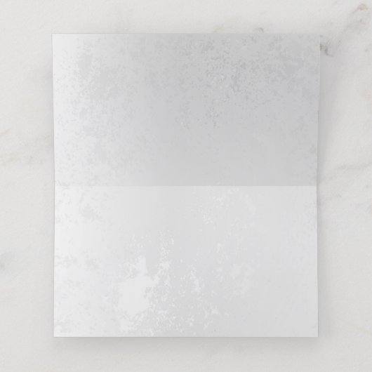 Compositie van witte en blauwe vlinders klantenkaartje (Binnenkant ongevouwen)