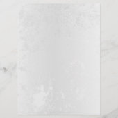 Compositie van witte en blauwe vlinders menu (Achterkant)