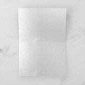 Compositie van witte en blauwe vlinders notitiekaartje (Binnen)