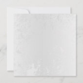 Compositie van witte en blauwe vlinders save the date (Achterkant)