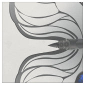 Compositie van witte en blauwe vlinders stof (Close Up)