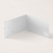 Compositie van witte en blauwe vlinders visitekaartje (Binnen)